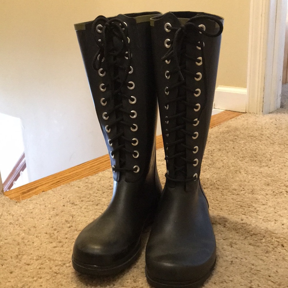 Chooka lace up rainboots